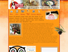 Tablet Screenshot of gourmetinapinch.net